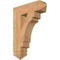 Ekena Millwork Merced Arts & Crafts Smooth Bracket, Western Red Cedar, 5 1/2"W x 22"D x 30"H BKT06X22X30MRC03SWR - alternate 1